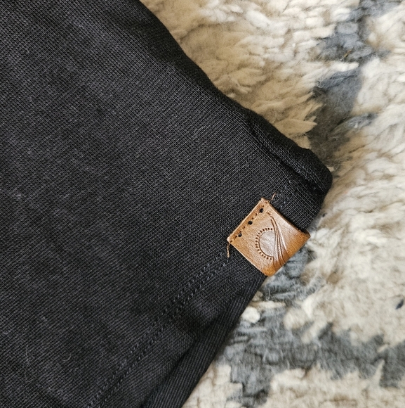 Fundamental Coast Los Angeles Cotton Modal Blend Henley Long Sleeve Mens Large - Picture 2 of 5